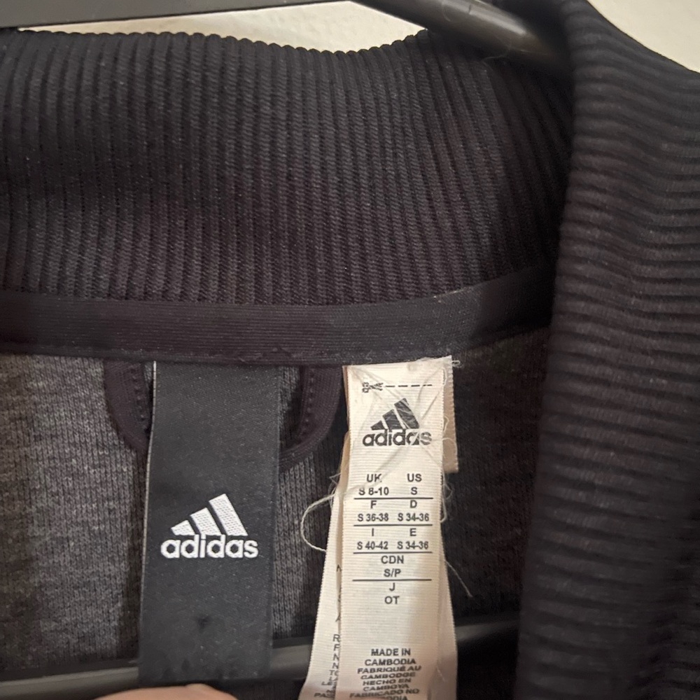 Adidas Women's Black Bomber Jacket - Picture 6 of 6